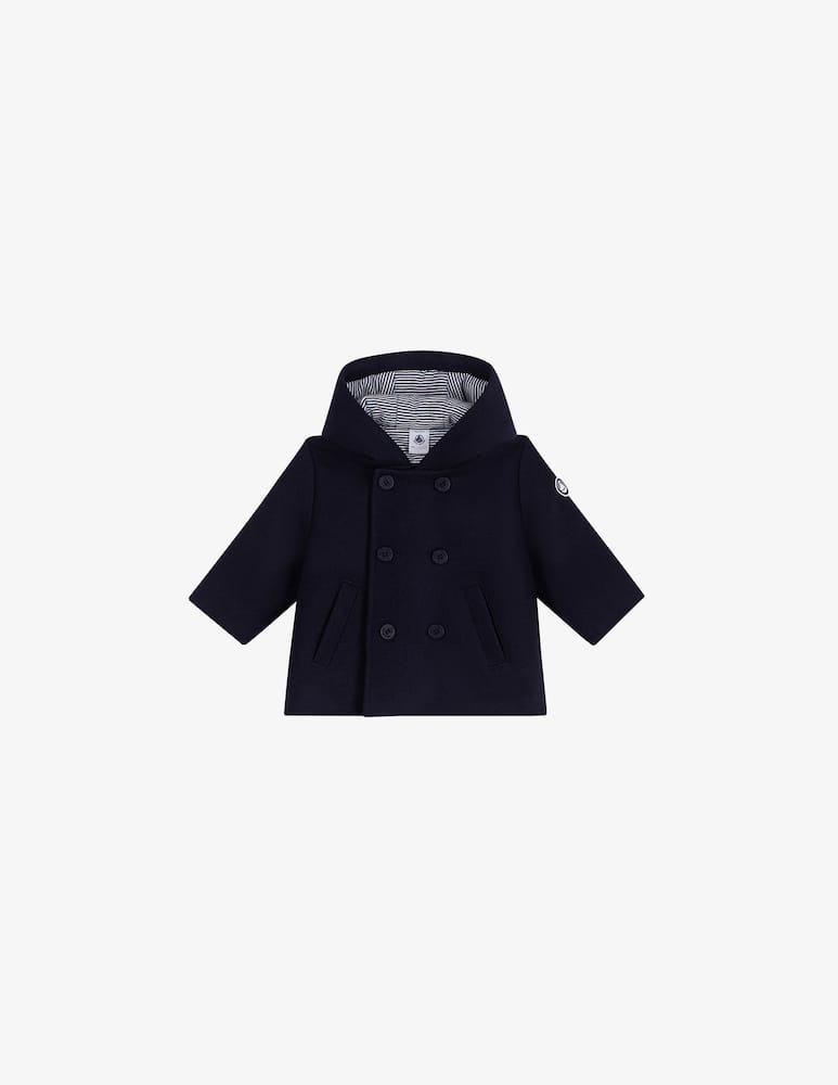rinascente Petit Bateau Hooded caban coat