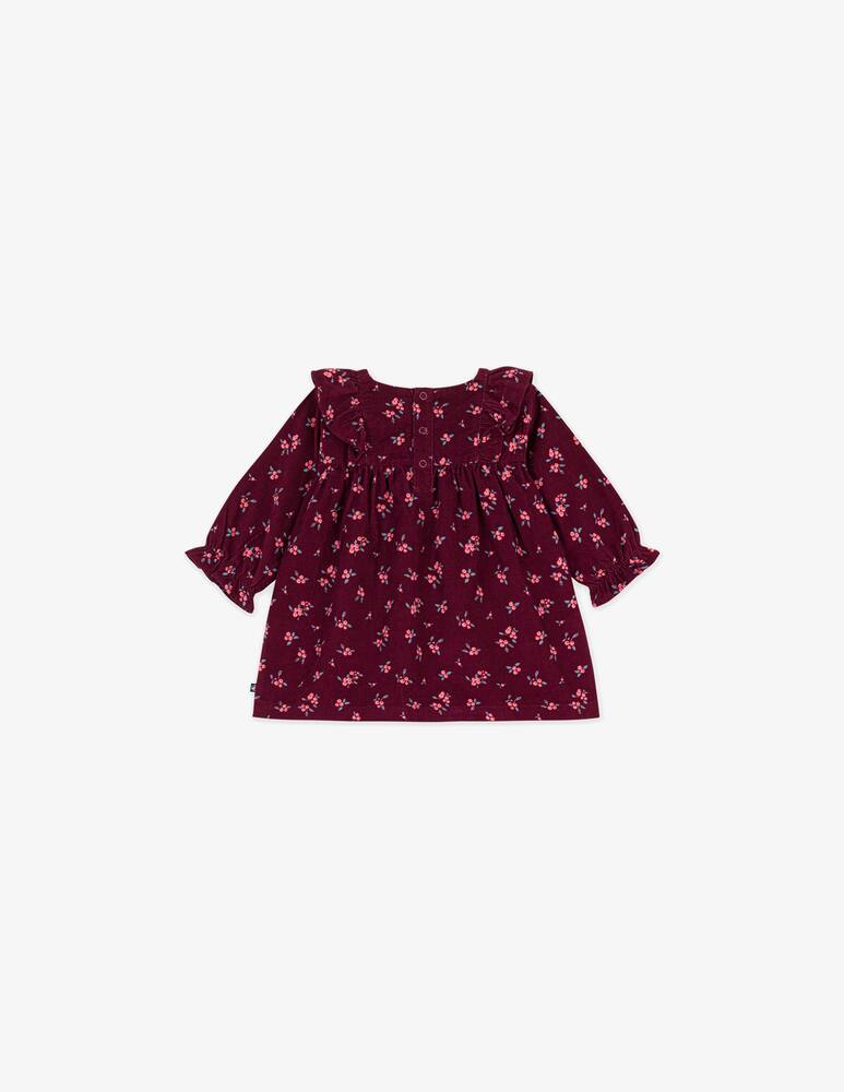 rinascente Petit Bateau Abito in velluto a fiori