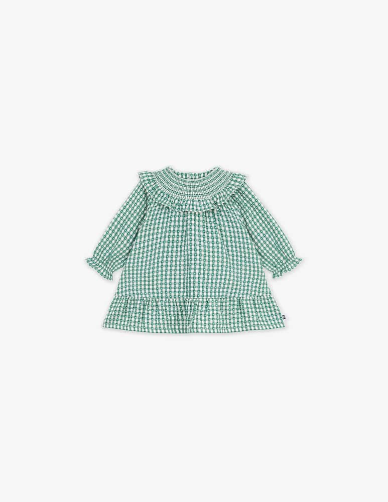 rinascente Petit Bateau Checked dress