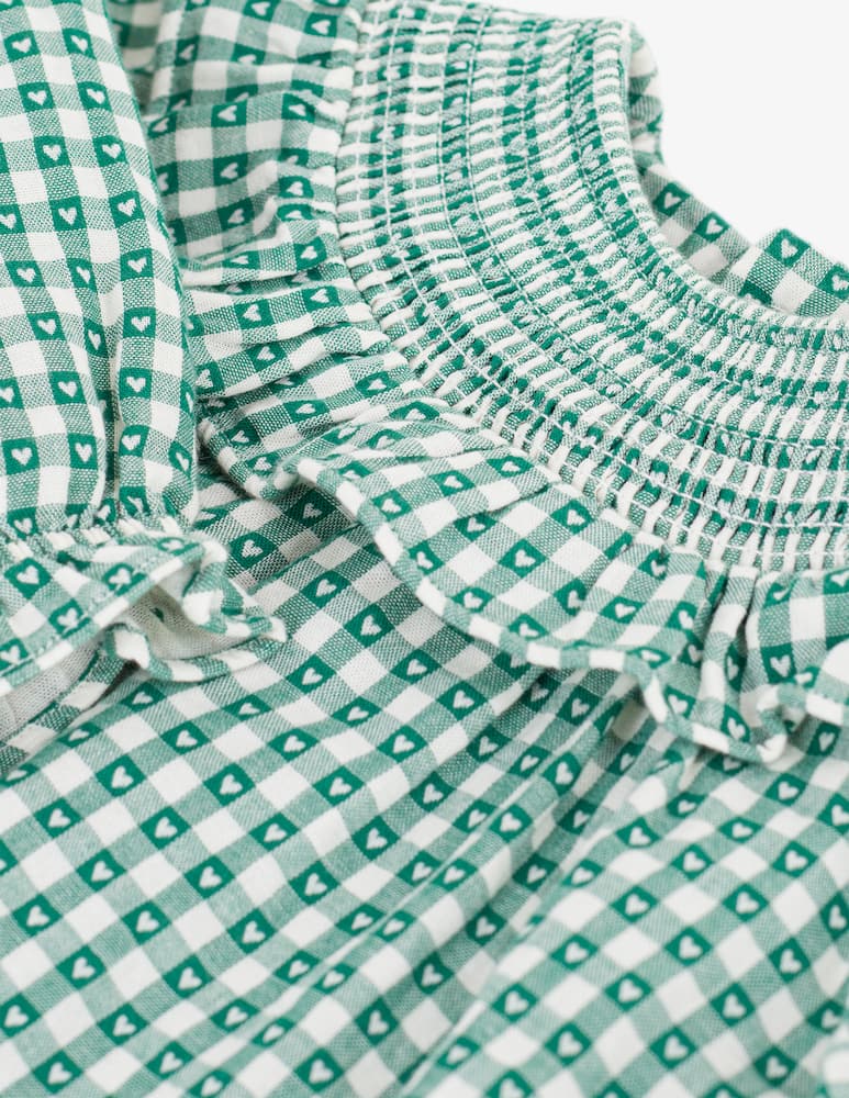 rinascente Petit Bateau Checked dress
