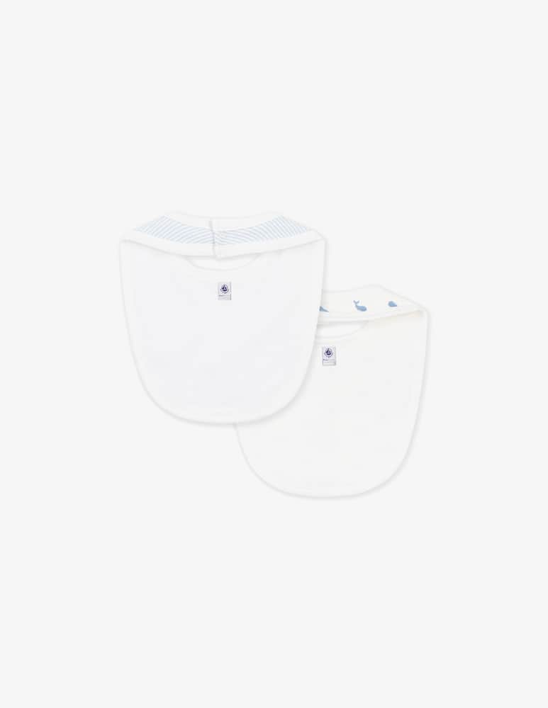 rinascente Petit Bateau Pack 2 bavaglini estampati