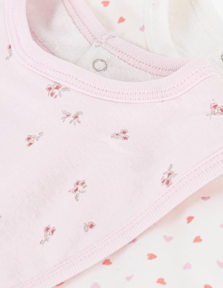 rinascente Petit Bateau Patterned bib set
