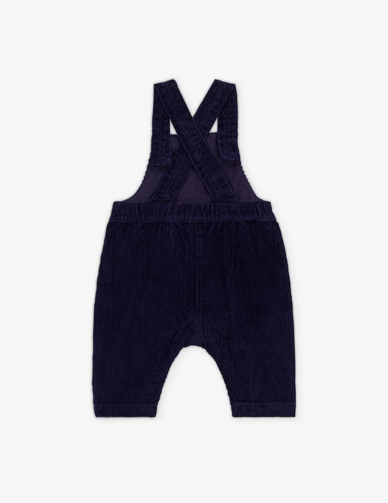 rinascente Petit Bateau Salopette lunga in velluto corda
