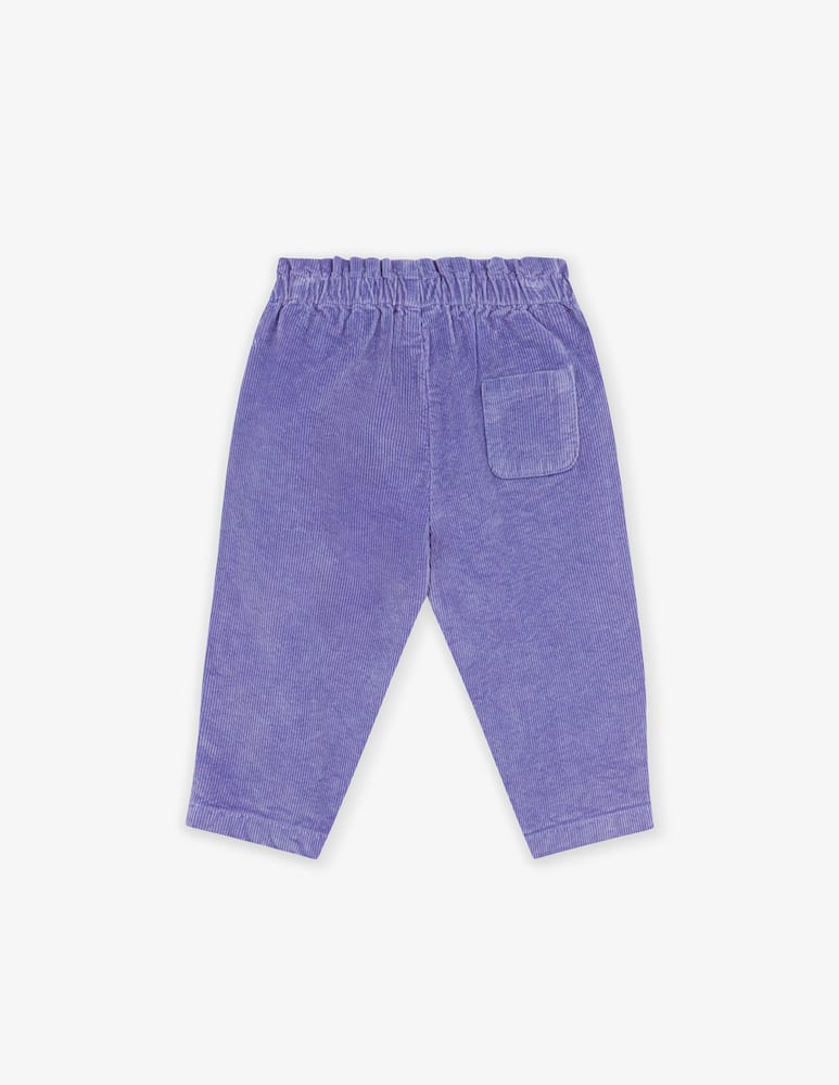 rinascente Petit Bateau Pantaloni in costa di velluto