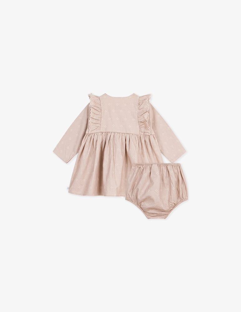 Petit Bateau Abito con bloomer ml - immagine 3 Petit Bateau Abito con bloomer ml - immagine 3