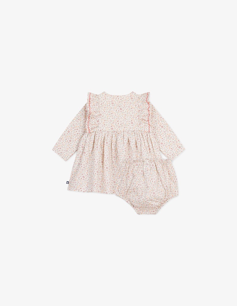 Petit Bateau Abito con bloomer a fiori - immagine 3 Petit Bateau Abito con bloomer a fiori - immagine 3