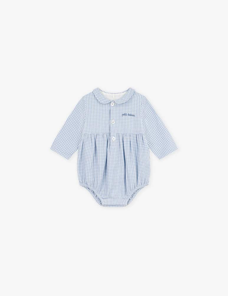 rinascente Petit Bateau Tutina con colletto vichy