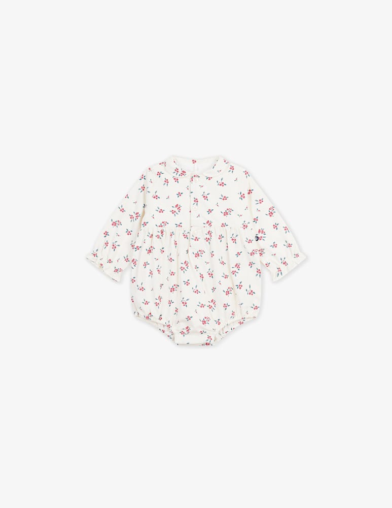 rinascente Petit Bateau Barboteuse fantasia floreale