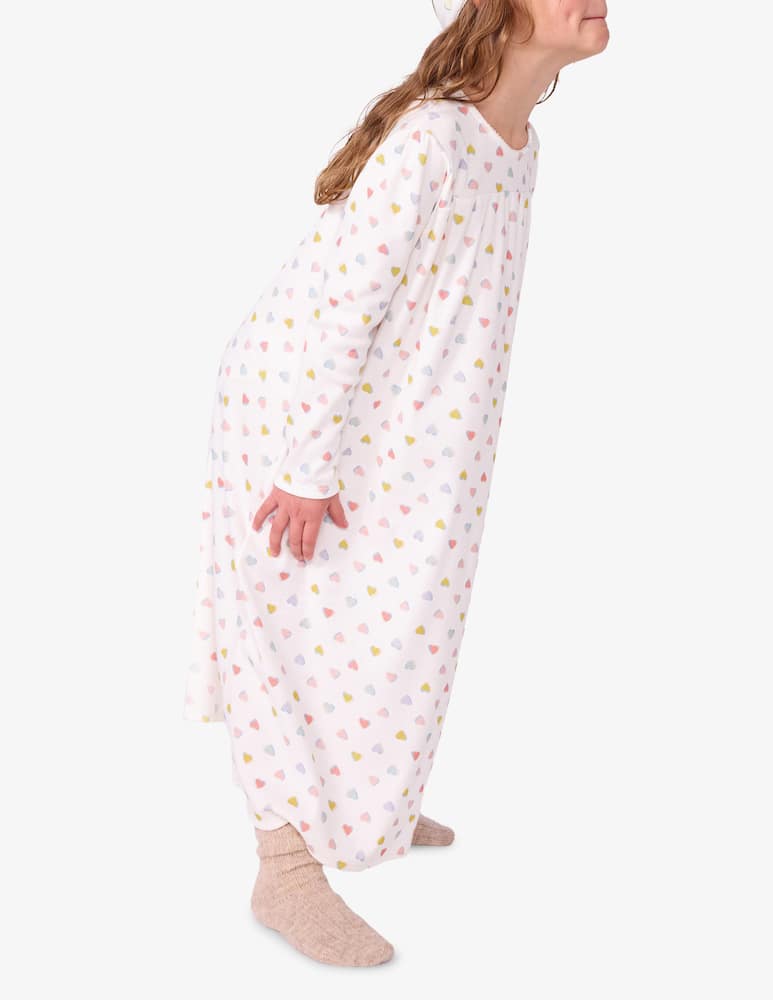 rinascente Petit Bateau Camicia da notte con cuori
