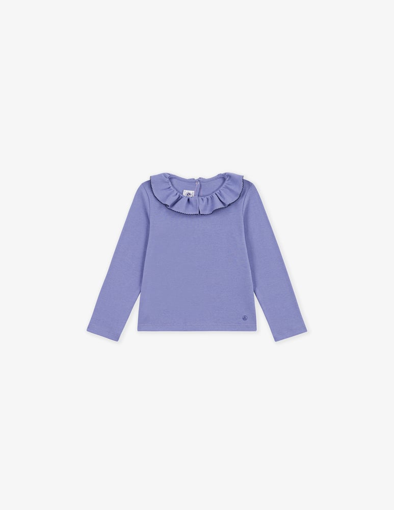 rinascente Petit Bateau T-shirt a maniche lunghe con ruches
