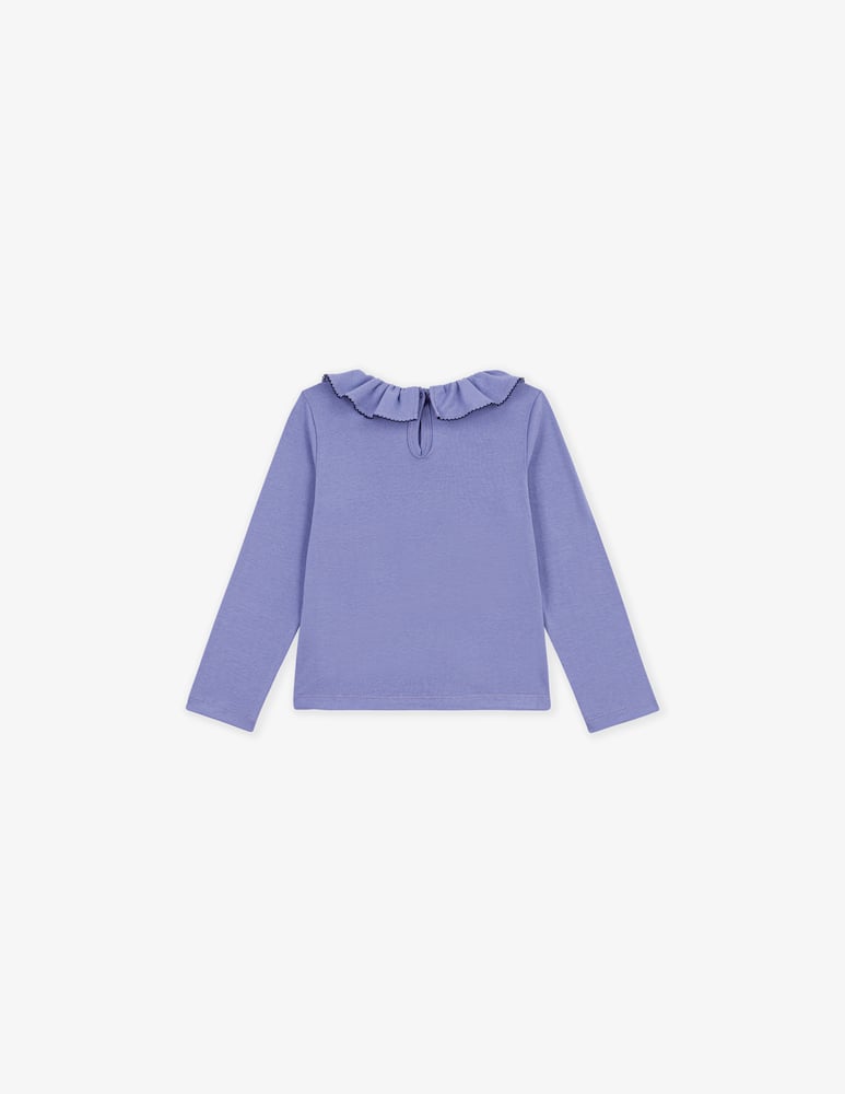 rinascente Petit Bateau T-shirt a maniche lunghe con ruches