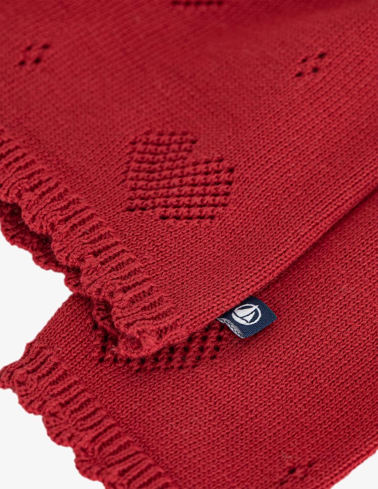 rinascente Petit Bateau Heart knit cardigan