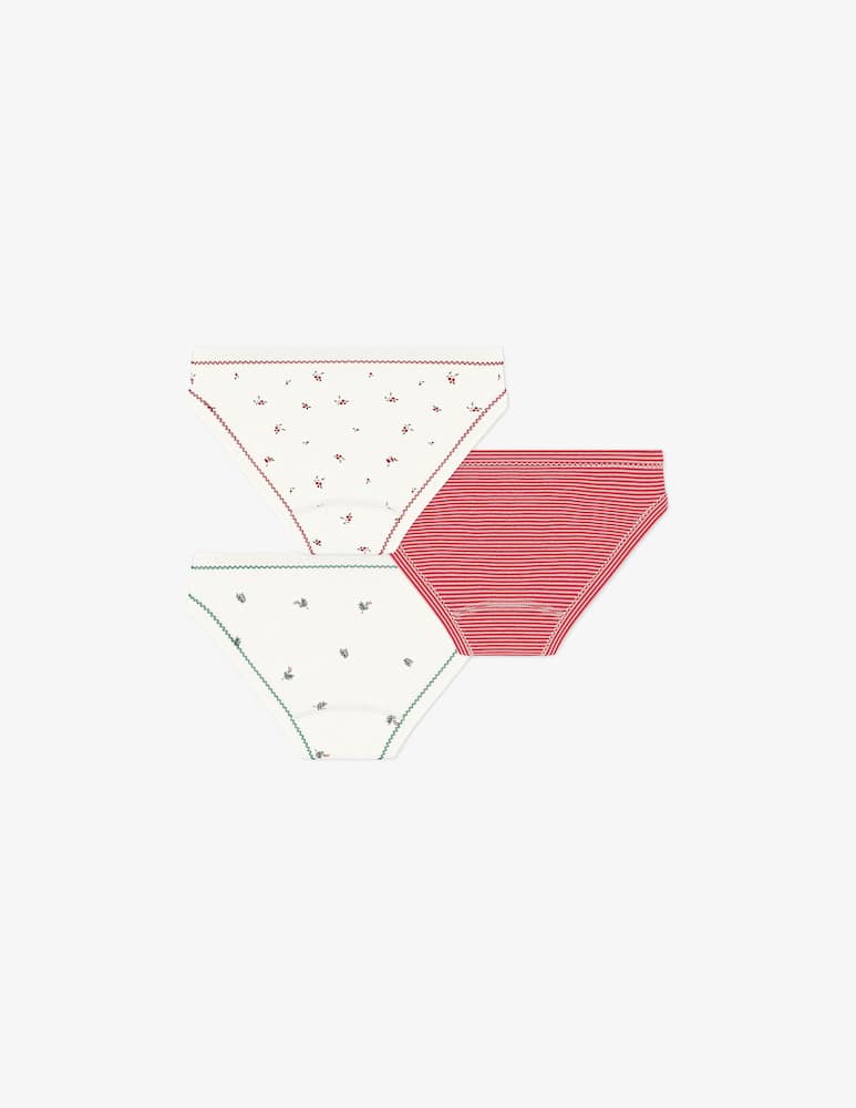 rinascente Petit Bateau Pack 3 culottes stampate