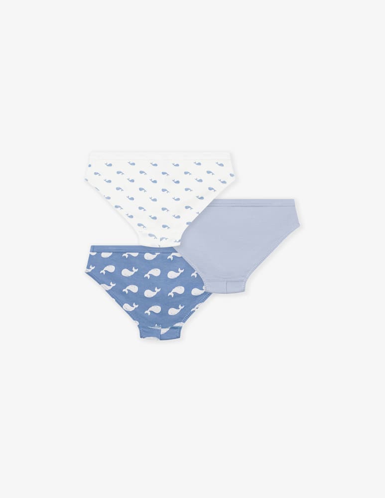 rinascente Petit Bateau Pack slip 2 con stampa balene