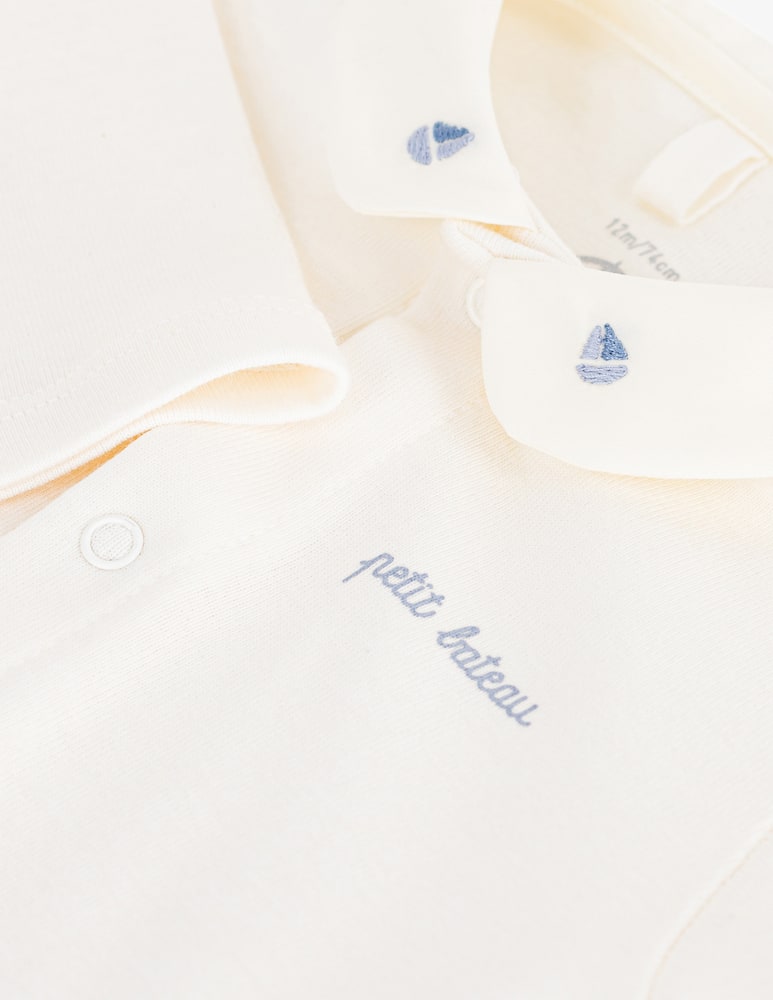rinascente Petit Bateau Body a maniche lunghe con colletto