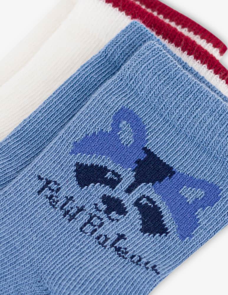 rinascente Petit Bateau Pack 2 calze con motivo procione