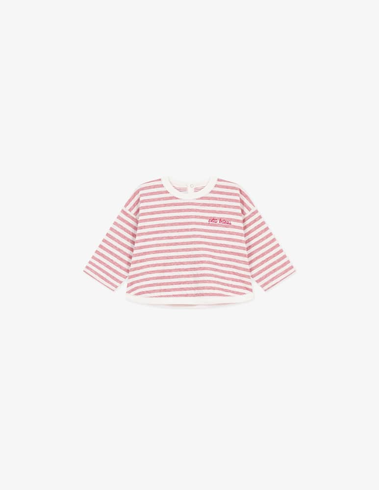 rinascente Petit Bateau T-shirt a righe a maniche lunghe