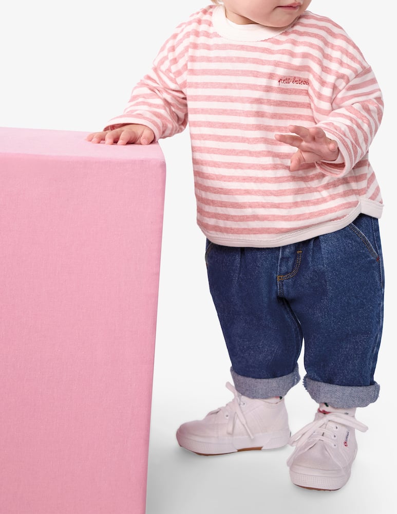 rinascente Petit Bateau T-shirt a righe a maniche lunghe