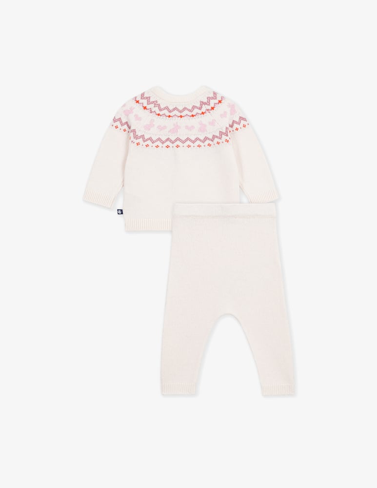 rinascente Petit Bateau Set cardigan e pantaloni in maglia