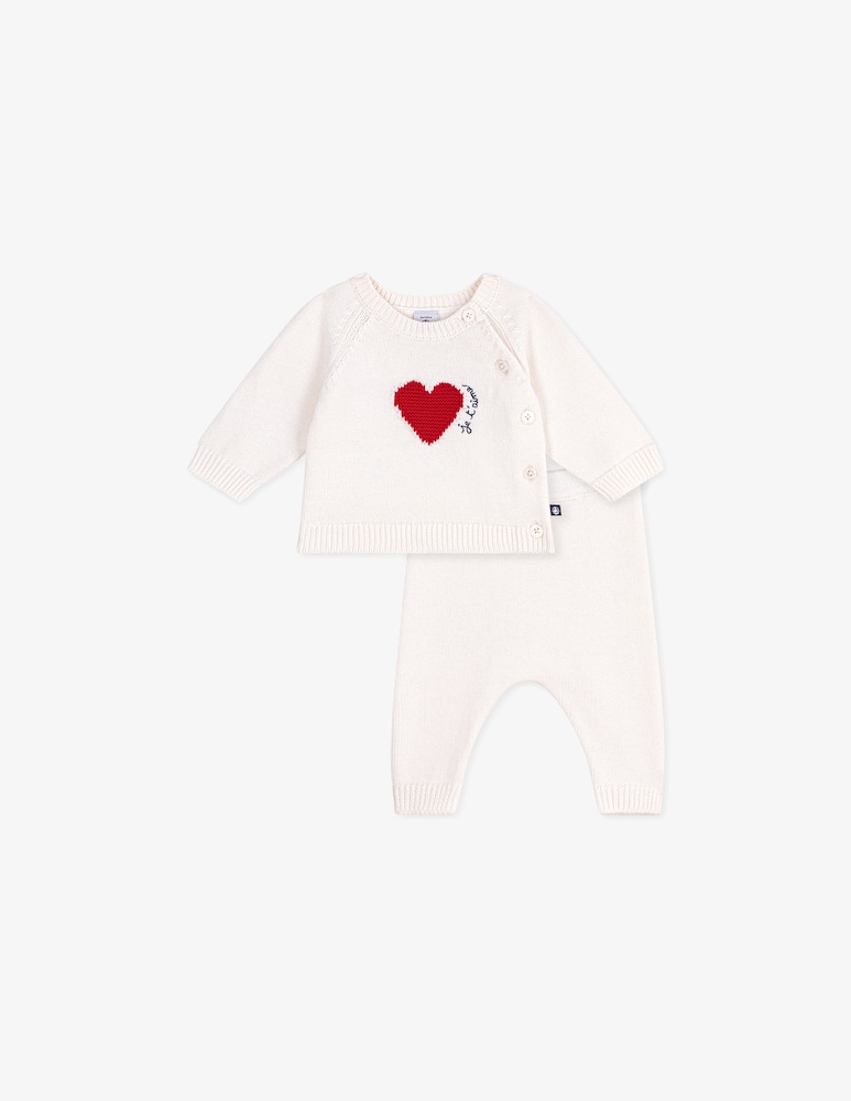 rinascente Petit Bateau Knitted two-piece set