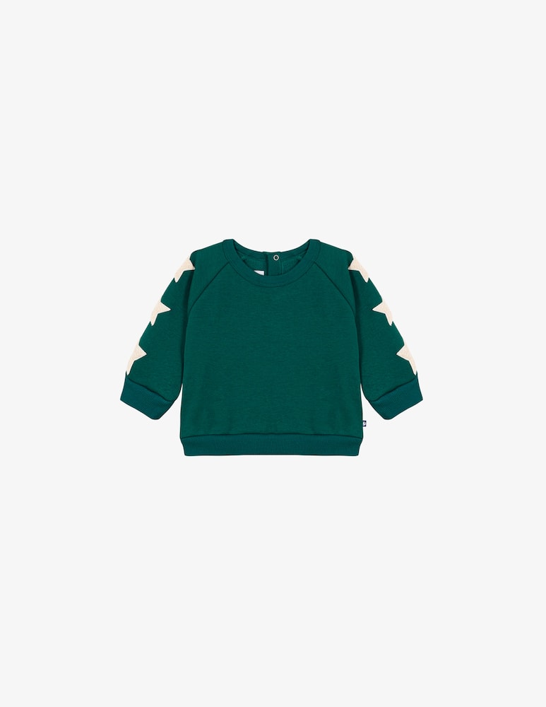 Petit Bateau star sweatshirt - picture 1 Petit Bateau star sweatshirt - picture 1