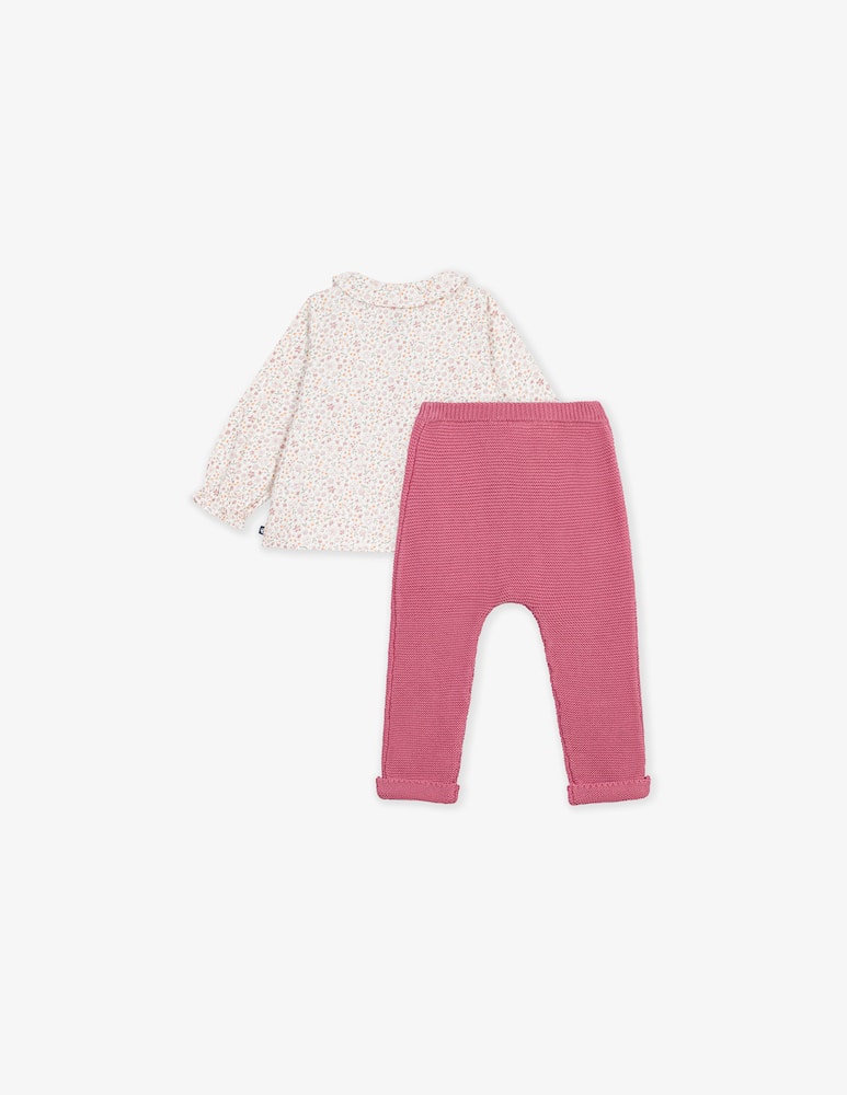 rinascente Petit Bateau Completo blouse e leggings