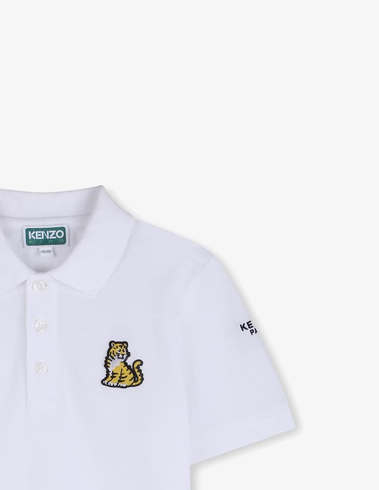 rinascente Kenzo Tiger patch polo