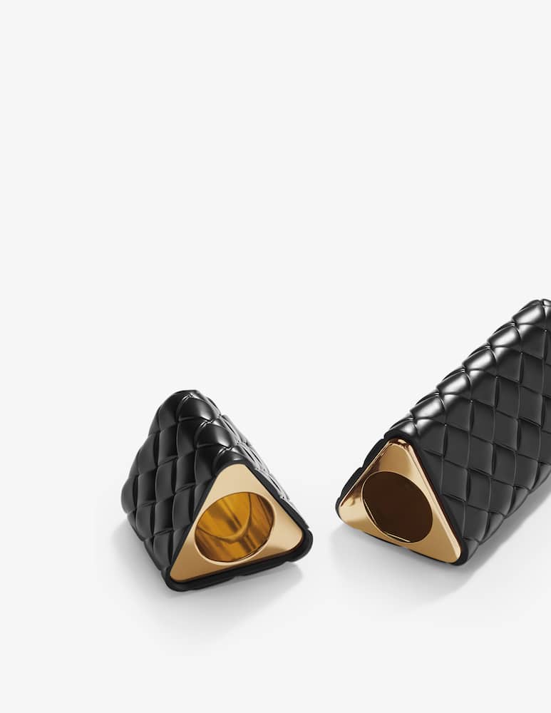 rinascente Bottega Veneta Black Travel Spray Case