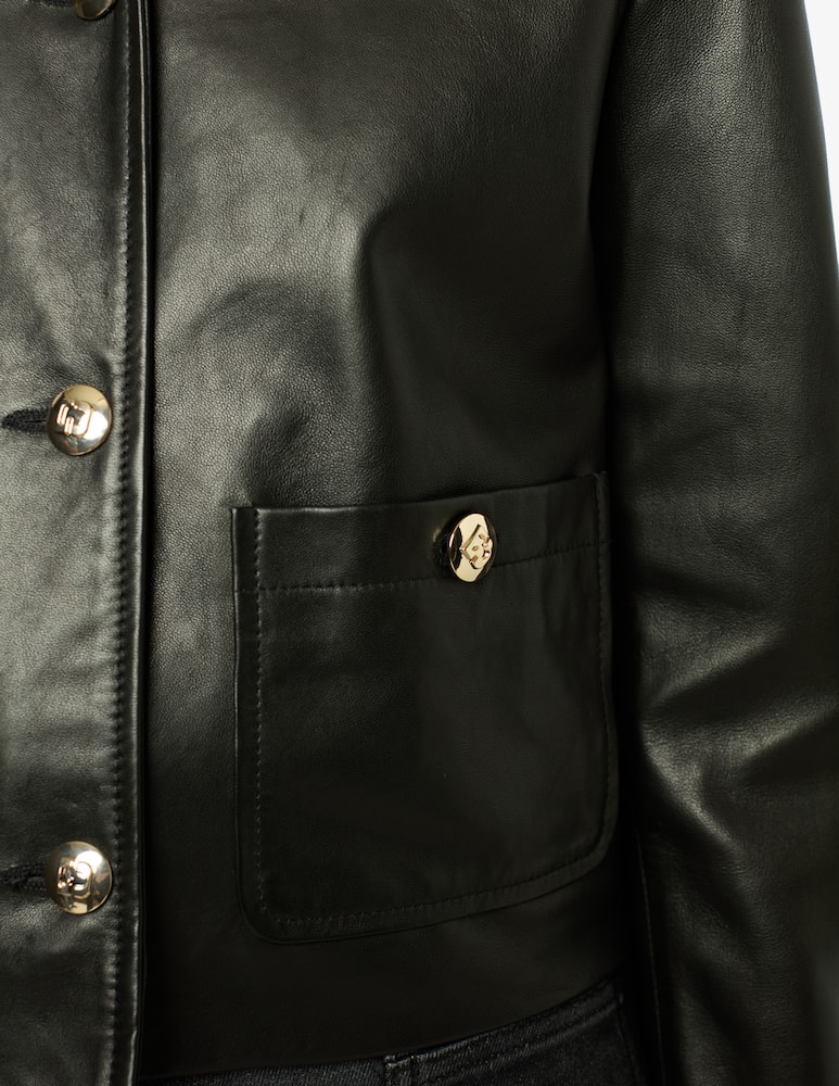 Gerard Darel Giacca di pelle Beyza - immagine 4 Gerard Darel Giacca di pelle Beyza - immagine 4
