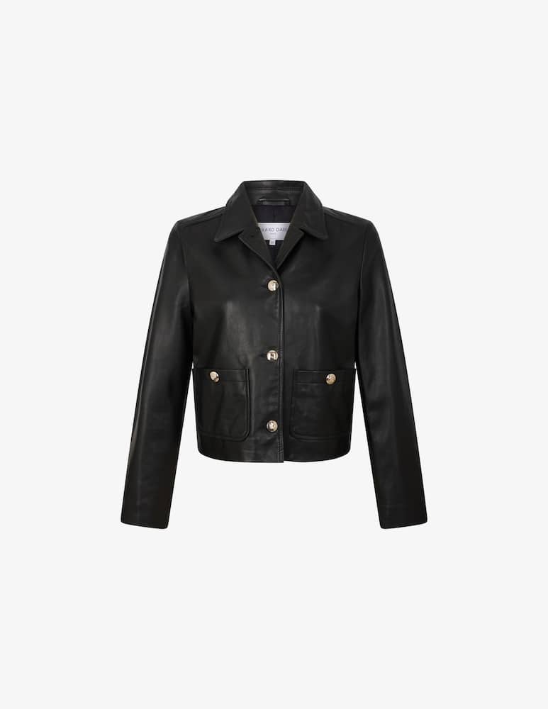 Gerard Darel Giacca di pelle Beyza - immagine 5 Gerard Darel Giacca di pelle Beyza - immagine 5