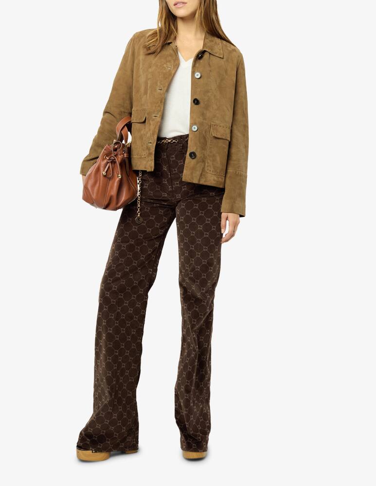 rinascente Gerard Darel Badya leather jackets