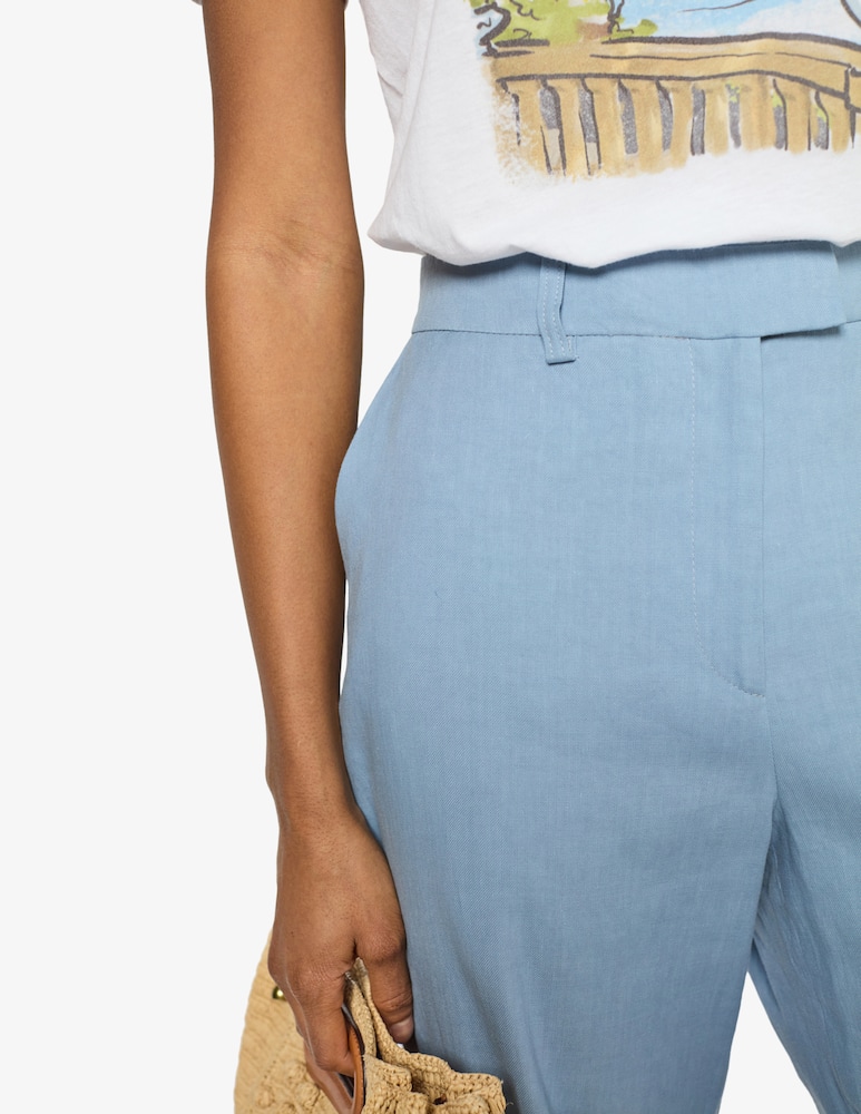 Gerard Darel Pantaloni a gamba dritta Lilla - immagine 4 Gerard Darel Pantaloni a gamba dritta Lilla - immagine 4