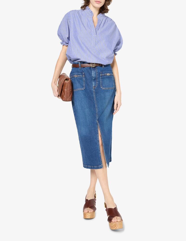 rinascente Gerard Darel Venise midi skirt