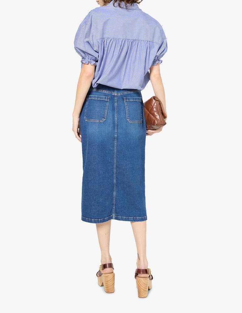 rinascente Gerard Darel Venise midi skirt