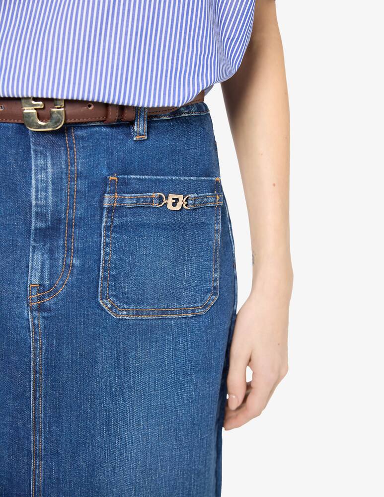 rinascente Gerard Darel Venise midi skirt