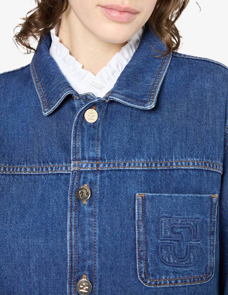 rinascente Gerard Darel Ritza denim jacket