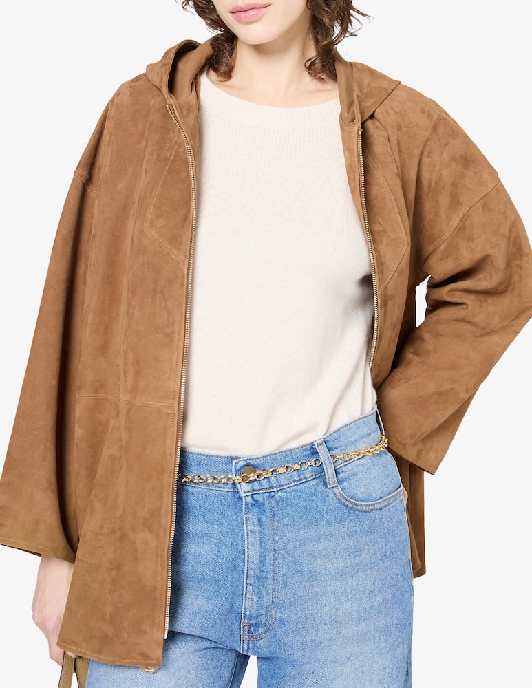 Gerard Darel Giacca in pelle Roseline - immagine 1 Gerard Darel Giacca in pelle Roseline - immagine 1