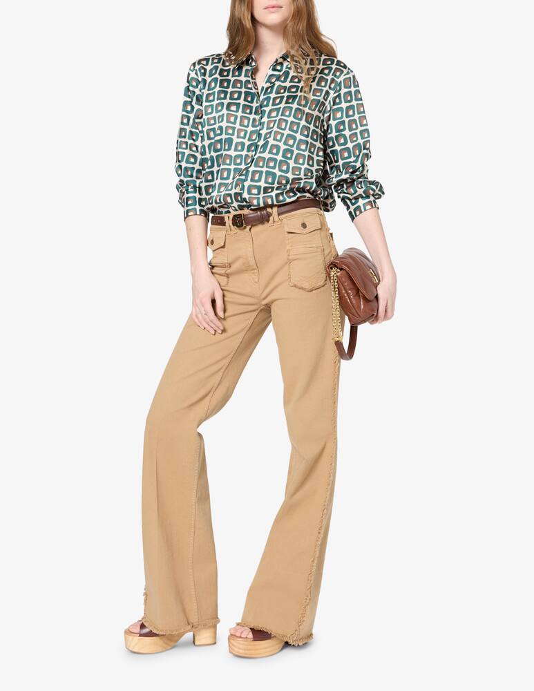 rinascente Gerard Darel Anna Flare Jeans