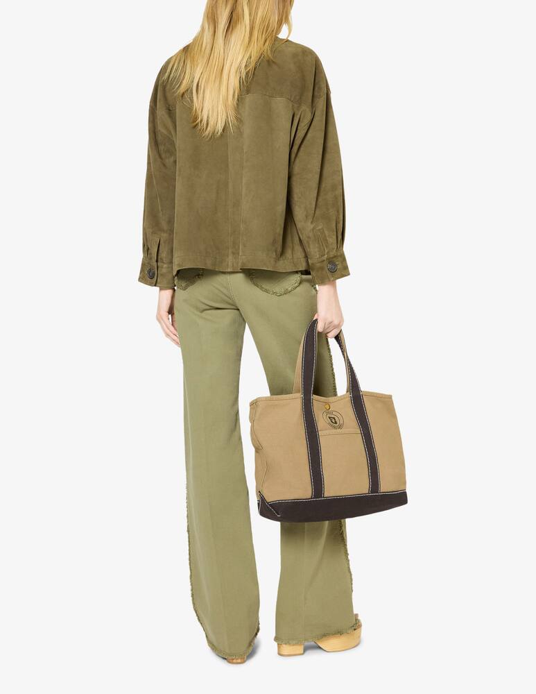 rinascente Gerard Darel Rose leather jacket