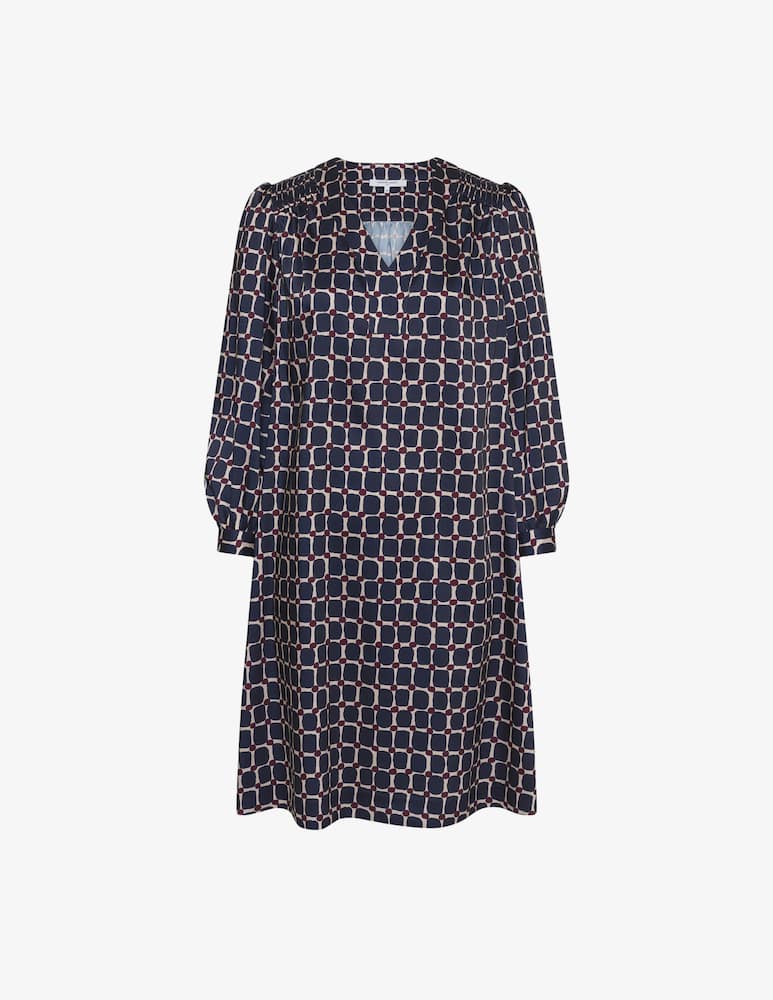 rinascente Gerard Darel Liza geometric print dress