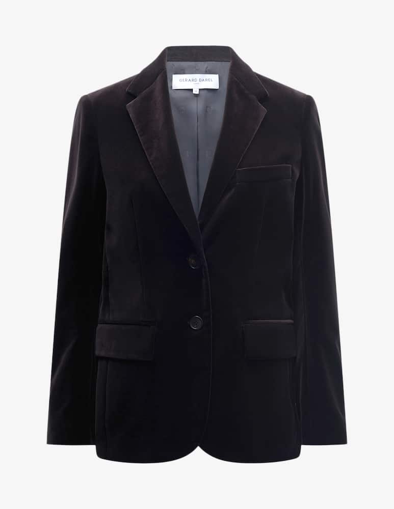 rinascente Gerard Darel Blazer in velluto Nirina
