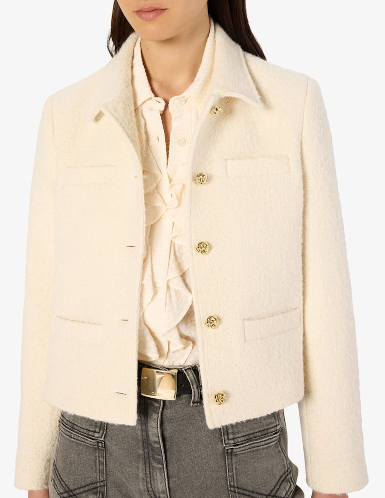 rinascente Gerard Darel Norine cropped jacket