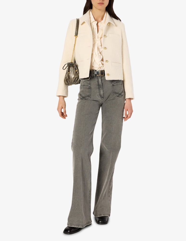 rinascente Gerard Darel Norine cropped jacket