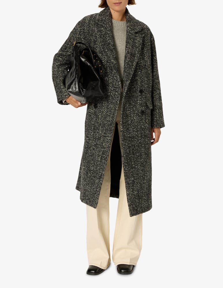 rinascente Gerard Darel Moly wool coat