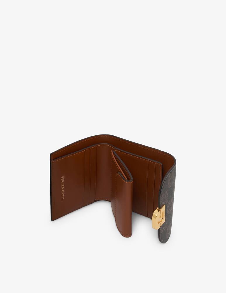 rinascente Gerard Darel Foldover leather mini wallet