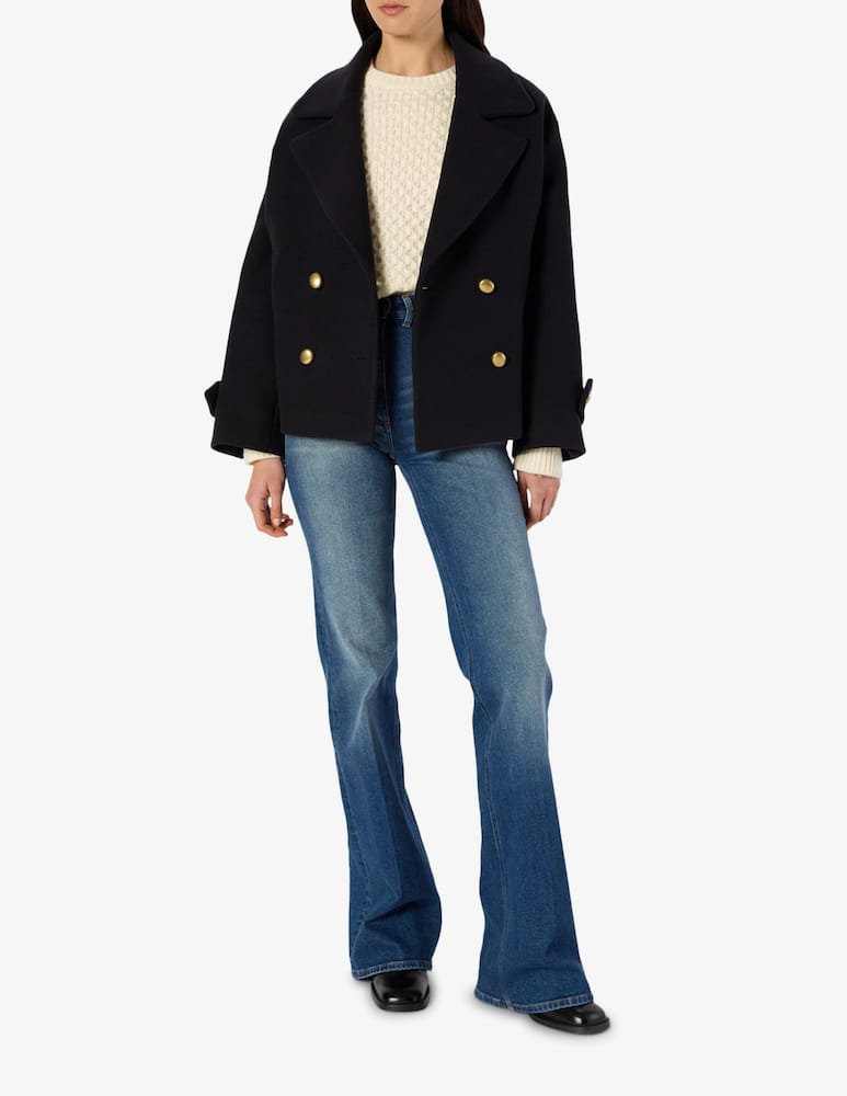 rinascente Gerard Darel Mouna peacoat jacket