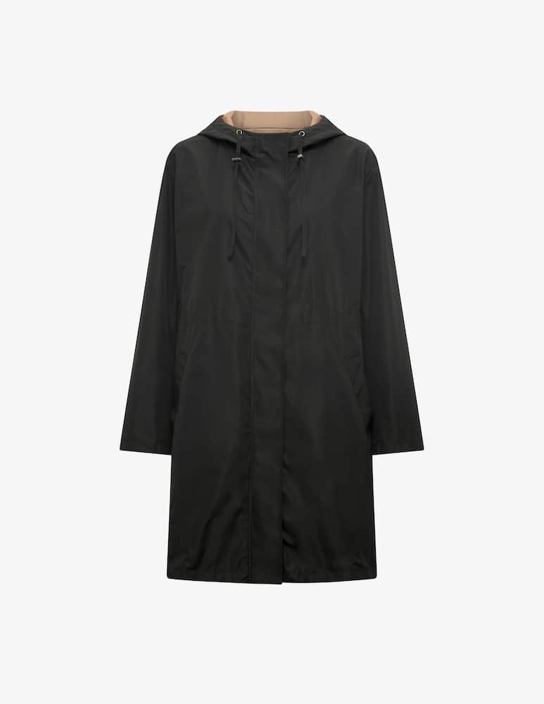 rinascente Gerard Darel Trench impermeabile cappuccio Ximena