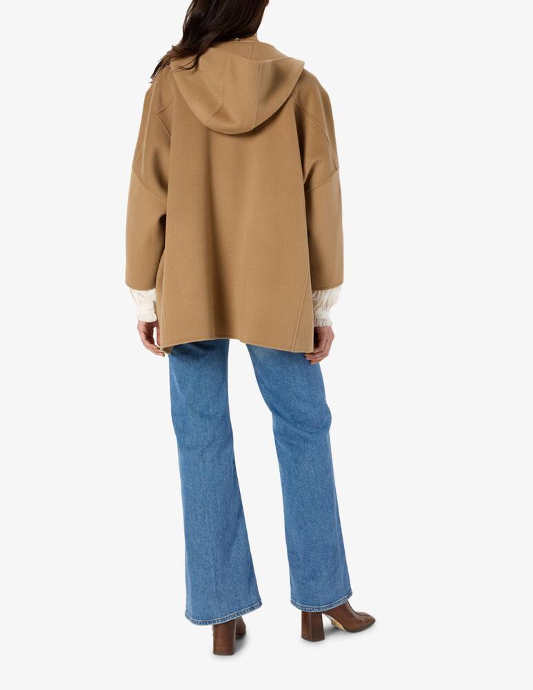 rinascente Gerard Darel Marla hooded wool coat