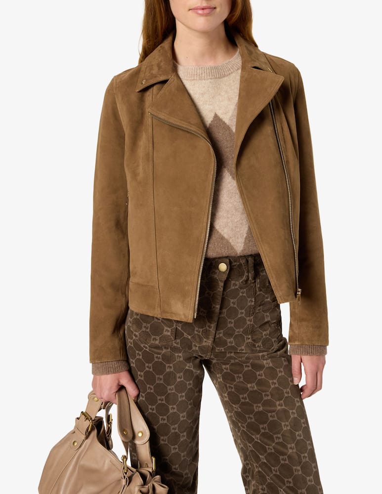 Gerard Darel Giacca in pelle Nelly - immagine 1 Gerard Darel Giacca in pelle Nelly - immagine 1