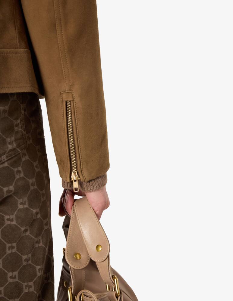 Gerard Darel Giacca in pelle Nelly - immagine 4 Gerard Darel Giacca in pelle Nelly - immagine 4
